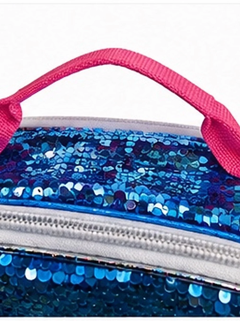 Hello Kitty Blue Sequin Kids Backpack with Holographic Front